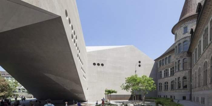 Landesmuseum, architecture et histoire du bâtiment